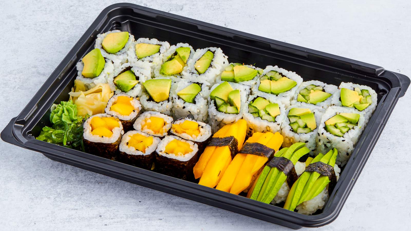 02. Vegetar Sushi Medium 18 biter
